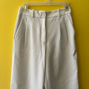 Aritzia Wilfred White Trouser Pants Women’s Sz 2